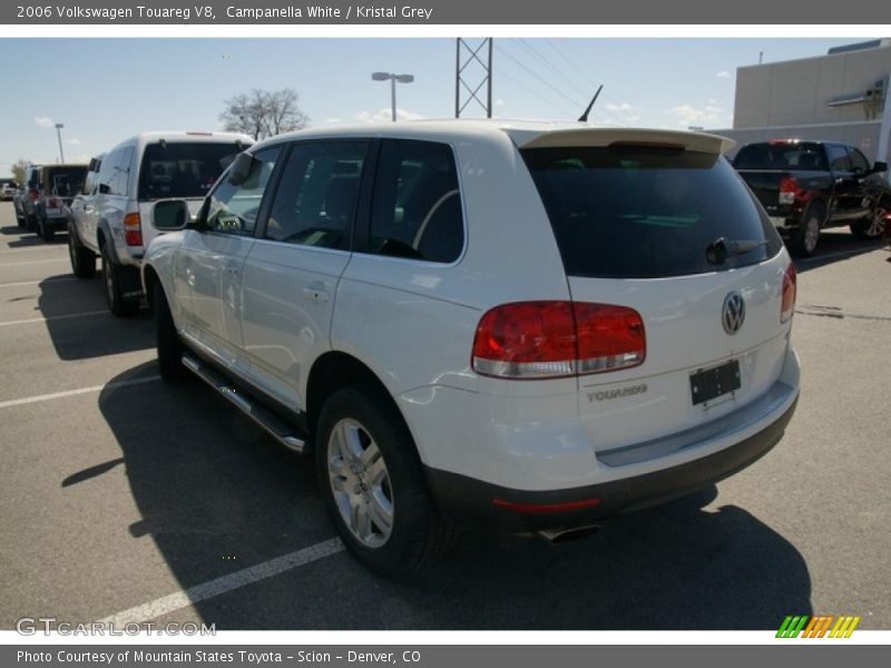 Campanella White / Kristal Grey 2006 Volkswagen Touareg V8