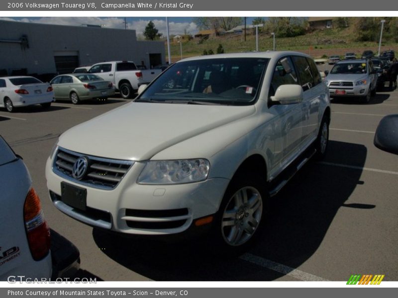 Campanella White / Kristal Grey 2006 Volkswagen Touareg V8