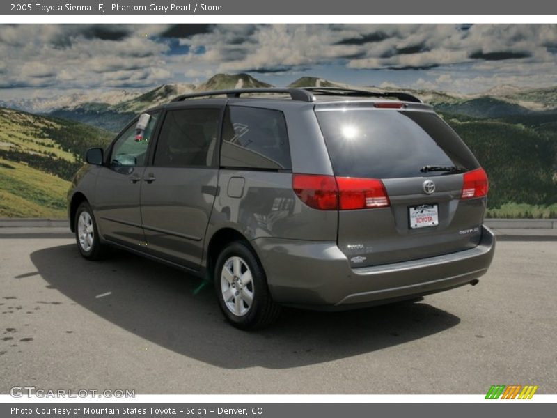 Phantom Gray Pearl / Stone 2005 Toyota Sienna LE