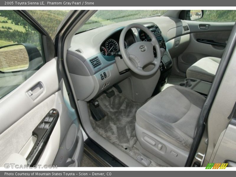 Phantom Gray Pearl / Stone 2005 Toyota Sienna LE