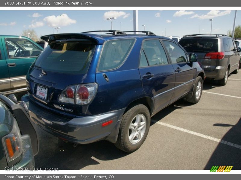 Indigo Ink Pearl / Ivory 2003 Lexus RX 300 AWD