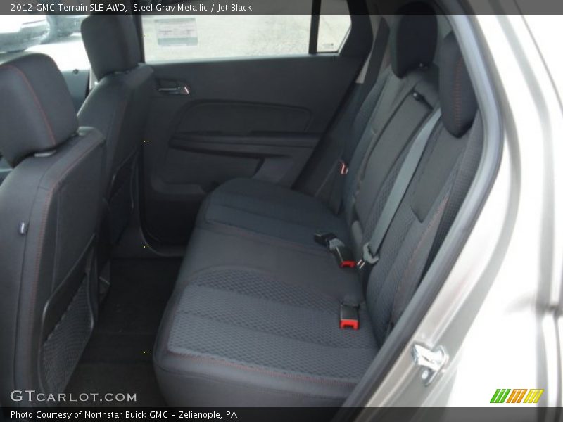 Steel Gray Metallic / Jet Black 2012 GMC Terrain SLE AWD