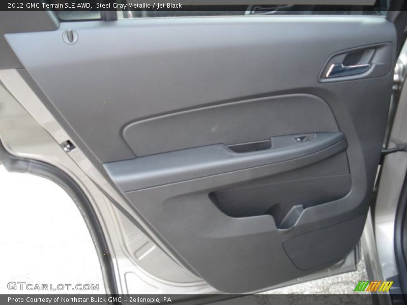 Steel Gray Metallic / Jet Black 2012 GMC Terrain SLE AWD