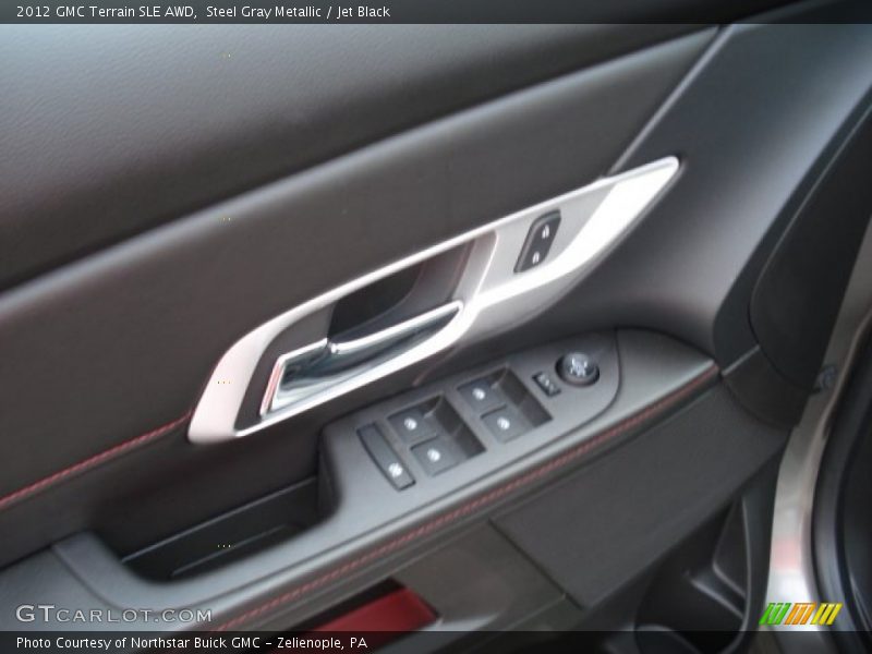 Steel Gray Metallic / Jet Black 2012 GMC Terrain SLE AWD