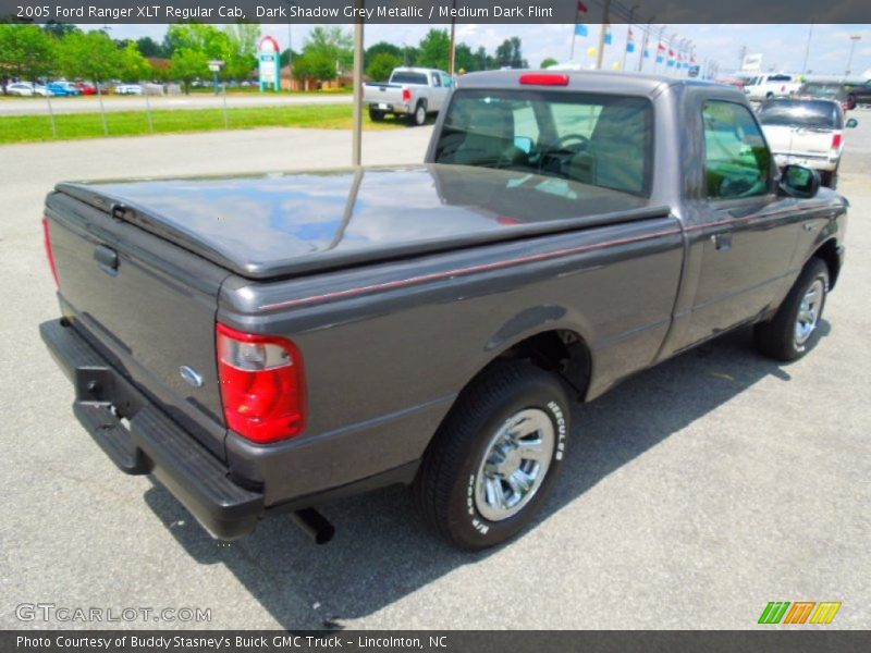Dark Shadow Grey Metallic / Medium Dark Flint 2005 Ford Ranger XLT Regular Cab