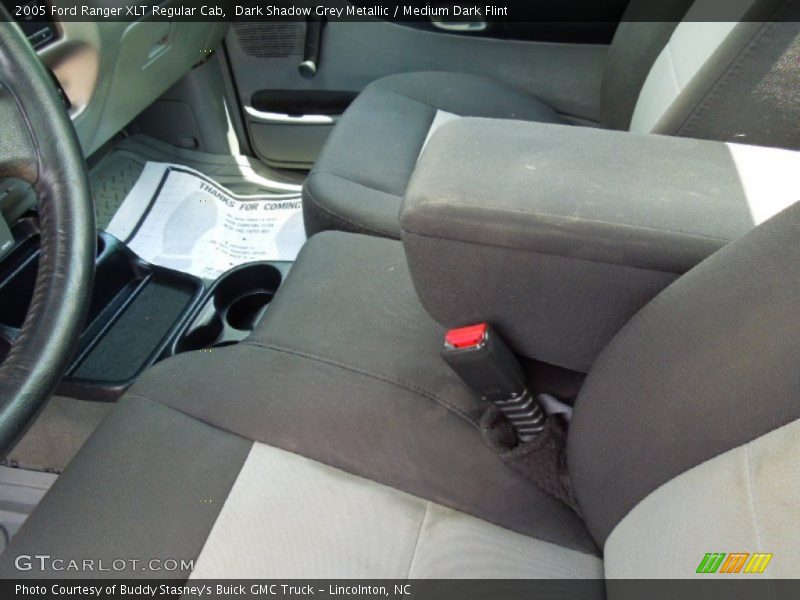 Dark Shadow Grey Metallic / Medium Dark Flint 2005 Ford Ranger XLT Regular Cab