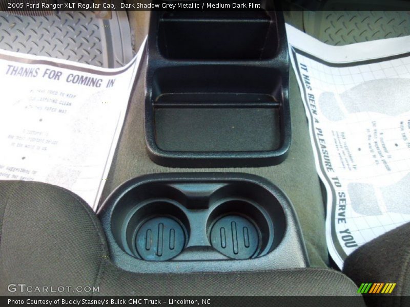 Dark Shadow Grey Metallic / Medium Dark Flint 2005 Ford Ranger XLT Regular Cab