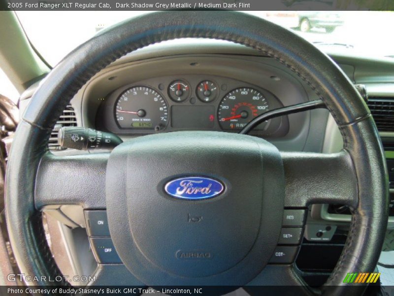 Dark Shadow Grey Metallic / Medium Dark Flint 2005 Ford Ranger XLT Regular Cab