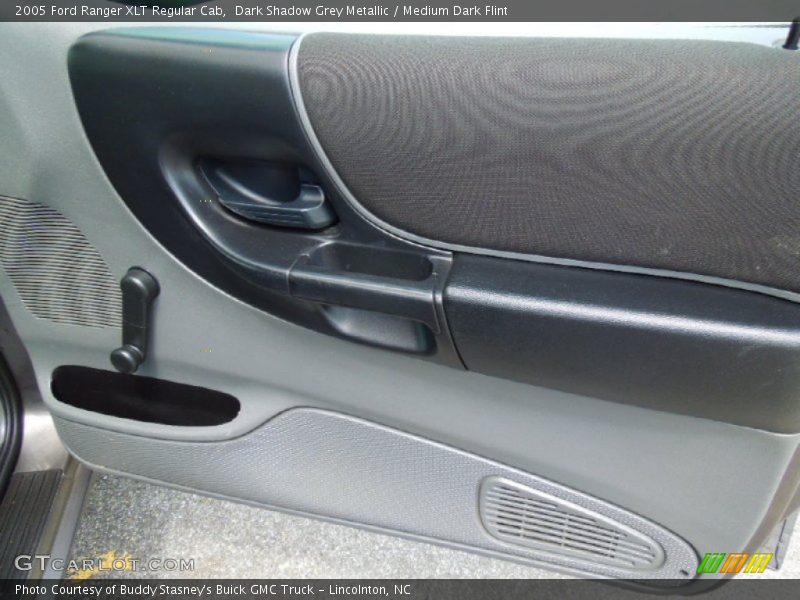 Dark Shadow Grey Metallic / Medium Dark Flint 2005 Ford Ranger XLT Regular Cab