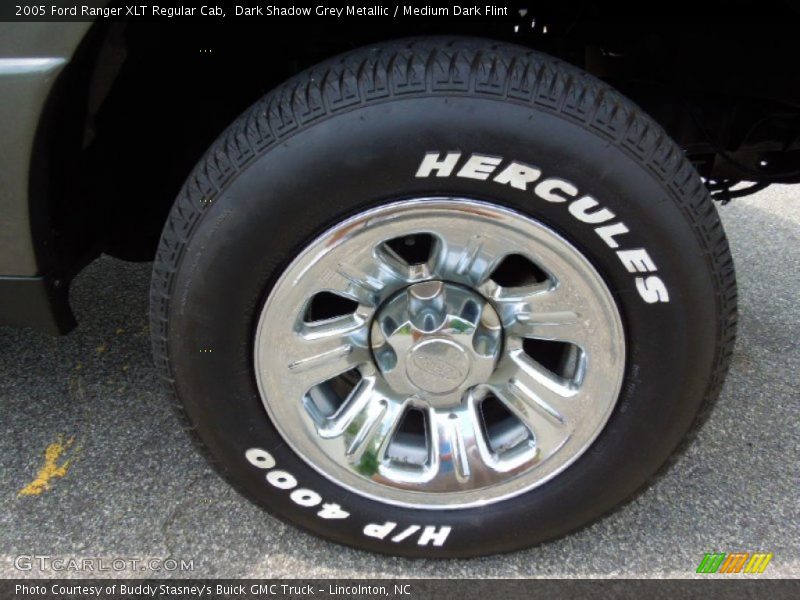 Dark Shadow Grey Metallic / Medium Dark Flint 2005 Ford Ranger XLT Regular Cab