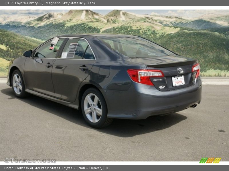 Magnetic Gray Metallic / Black 2012 Toyota Camry SE