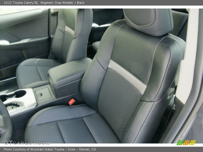Magnetic Gray Metallic / Black 2012 Toyota Camry SE