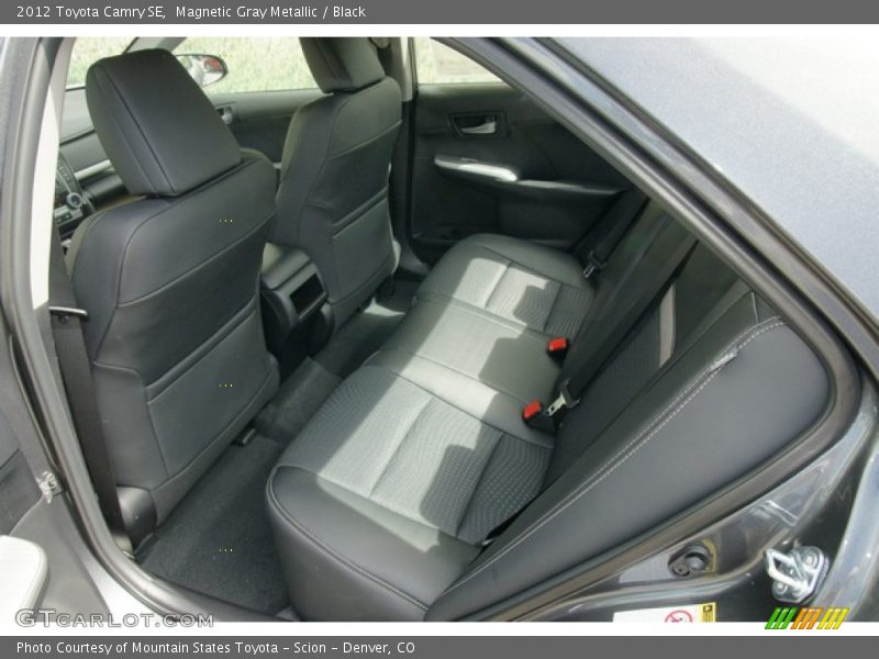 Magnetic Gray Metallic / Black 2012 Toyota Camry SE