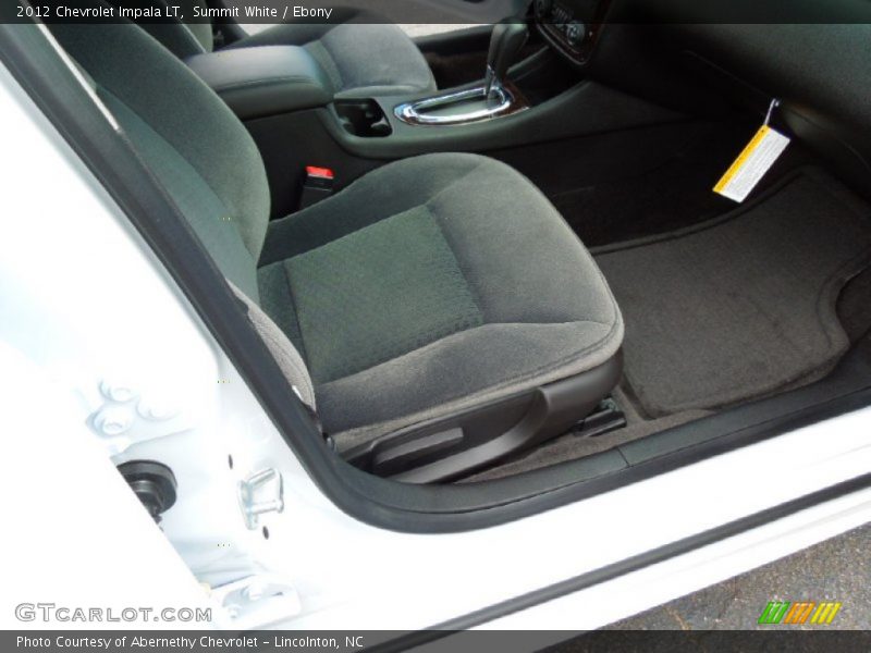 Summit White / Ebony 2012 Chevrolet Impala LT