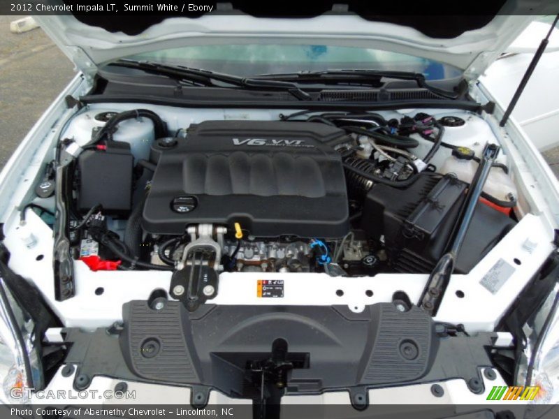 Summit White / Ebony 2012 Chevrolet Impala LT