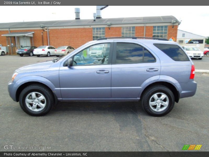 Ice Blue / Gray 2009 Kia Sorento LX