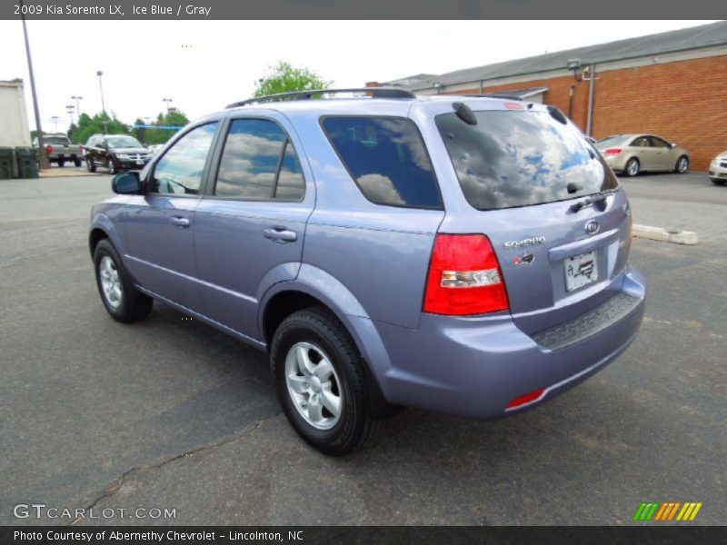 Ice Blue / Gray 2009 Kia Sorento LX