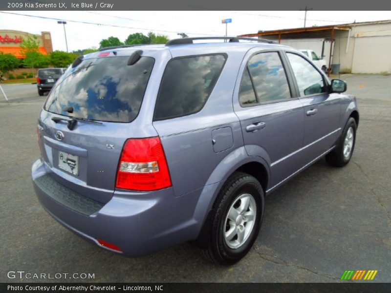 Ice Blue / Gray 2009 Kia Sorento LX