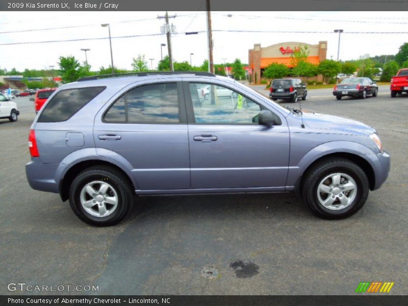 Ice Blue / Gray 2009 Kia Sorento LX