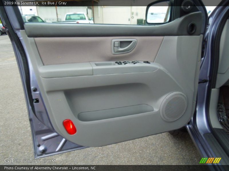 Ice Blue / Gray 2009 Kia Sorento LX