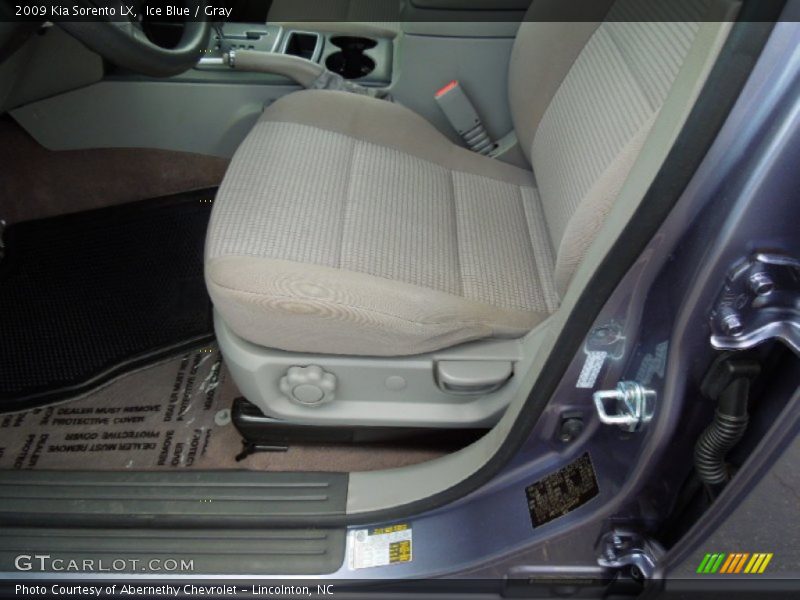 Ice Blue / Gray 2009 Kia Sorento LX