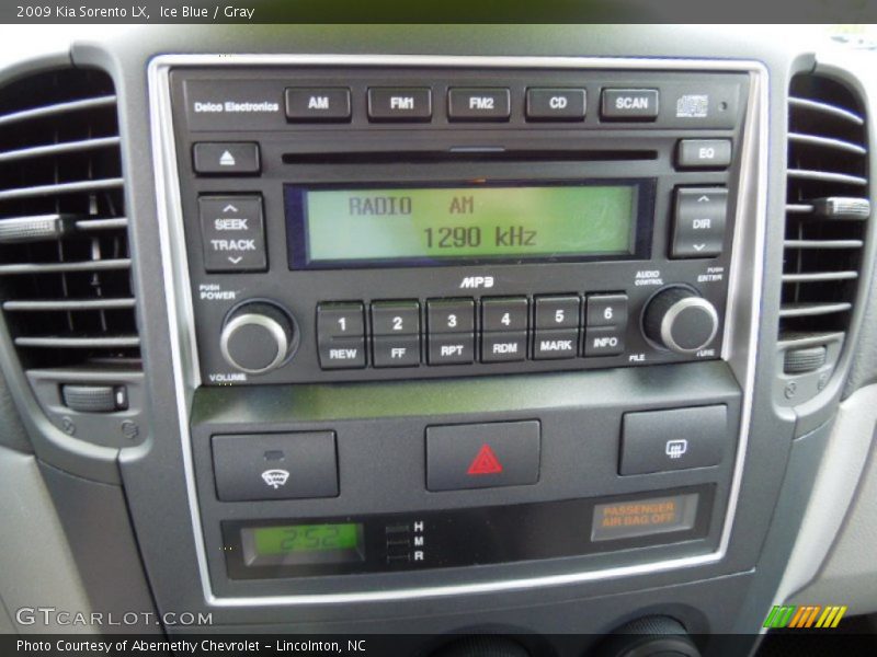 Ice Blue / Gray 2009 Kia Sorento LX