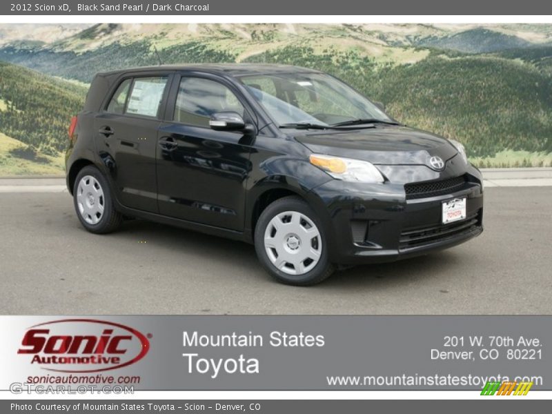 Black Sand Pearl / Dark Charcoal 2012 Scion xD