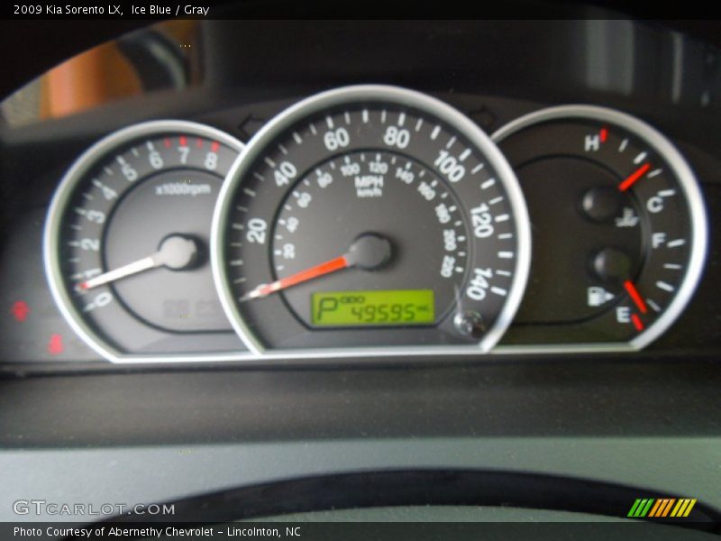 Ice Blue / Gray 2009 Kia Sorento LX