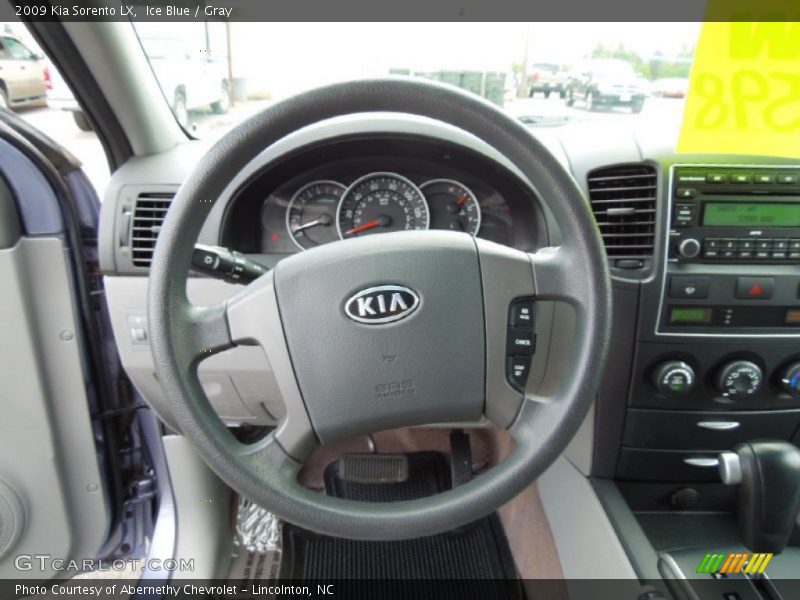 Ice Blue / Gray 2009 Kia Sorento LX