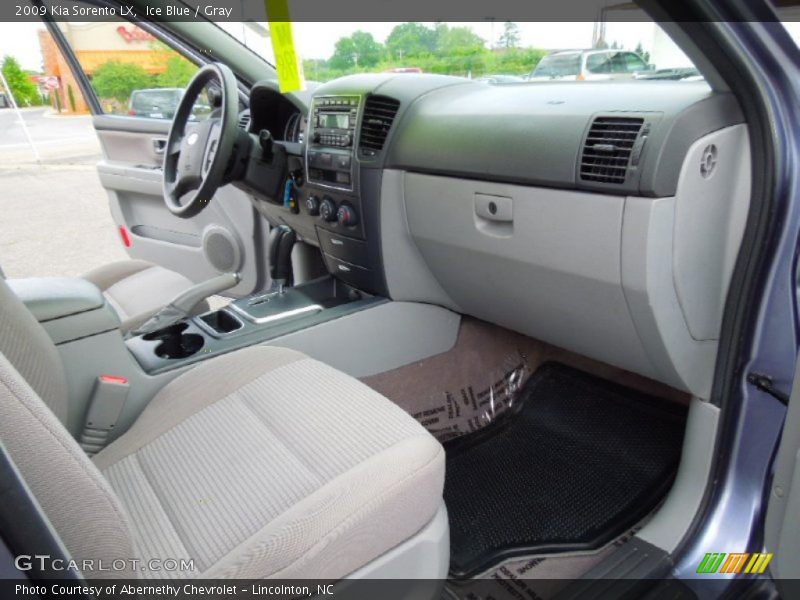 Ice Blue / Gray 2009 Kia Sorento LX