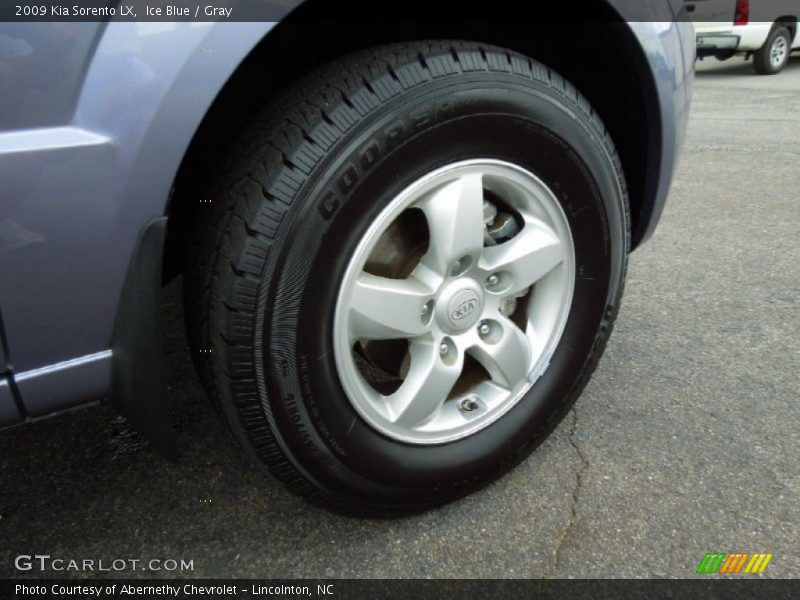 Ice Blue / Gray 2009 Kia Sorento LX