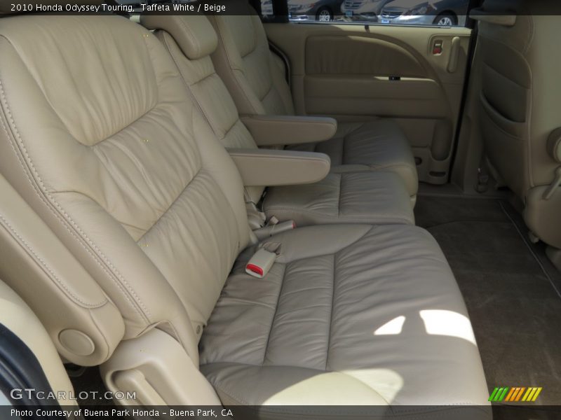 Taffeta White / Beige 2010 Honda Odyssey Touring