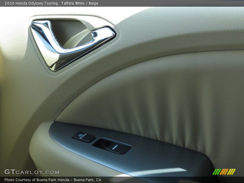Taffeta White / Beige 2010 Honda Odyssey Touring