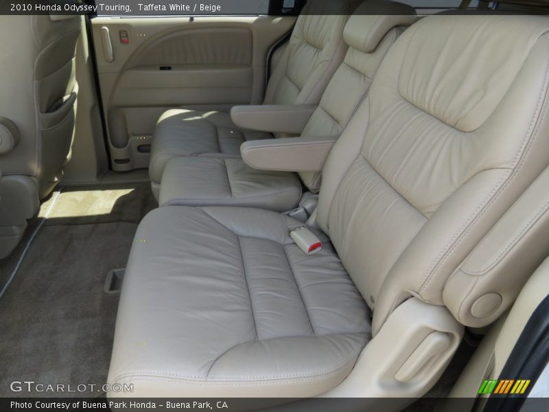 Taffeta White / Beige 2010 Honda Odyssey Touring