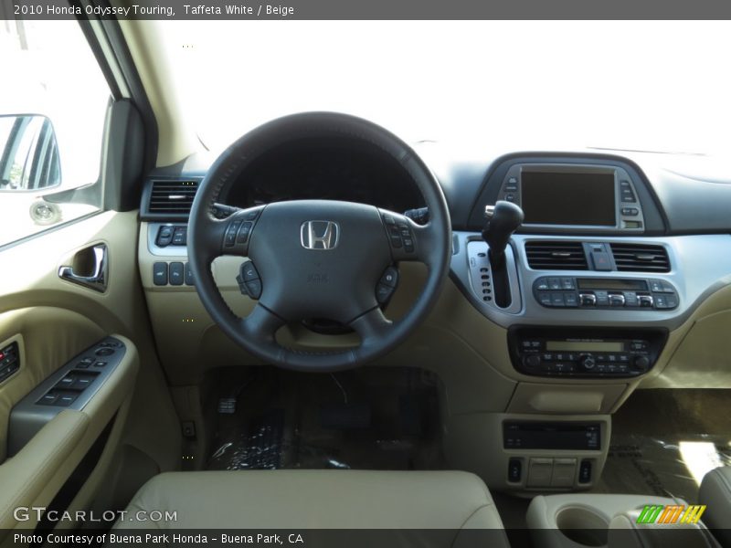 Taffeta White / Beige 2010 Honda Odyssey Touring