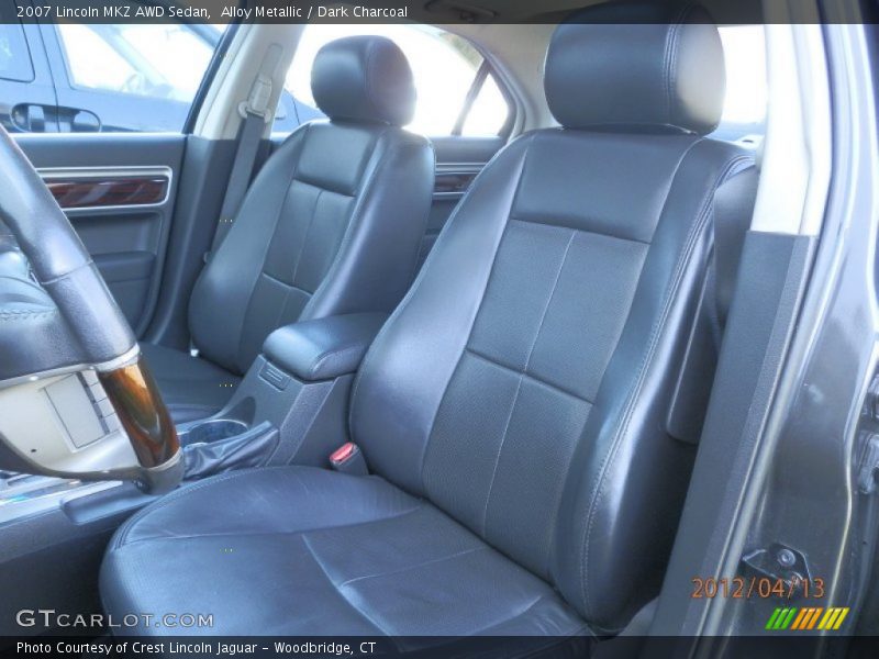 Alloy Metallic / Dark Charcoal 2007 Lincoln MKZ AWD Sedan