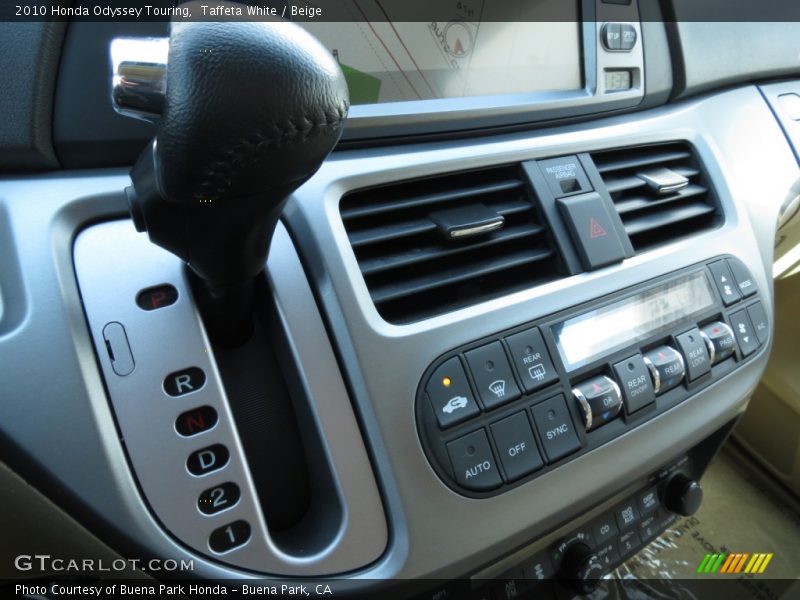 Taffeta White / Beige 2010 Honda Odyssey Touring