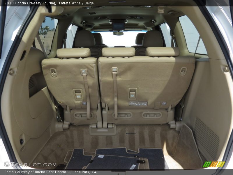 Taffeta White / Beige 2010 Honda Odyssey Touring