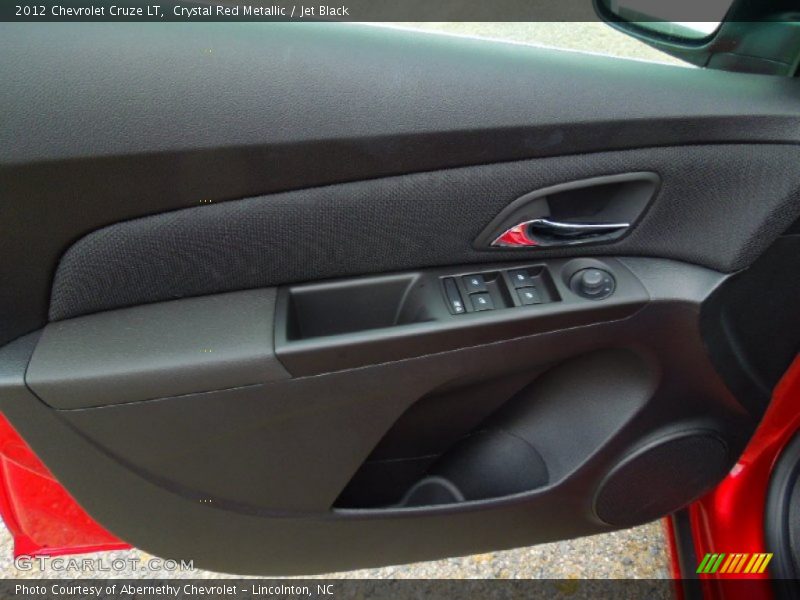 Crystal Red Metallic / Jet Black 2012 Chevrolet Cruze LT