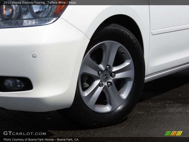 Taffeta White / Beige 2010 Honda Odyssey Touring
