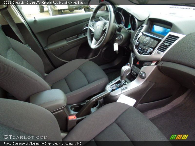 Crystal Red Metallic / Jet Black 2012 Chevrolet Cruze LT