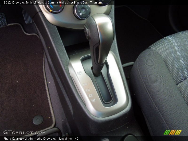 Summit White / Jet Black/Dark Titanium 2012 Chevrolet Sonic LT Hatch