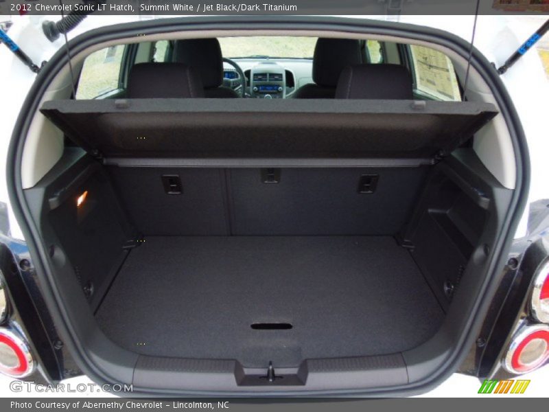 Summit White / Jet Black/Dark Titanium 2012 Chevrolet Sonic LT Hatch