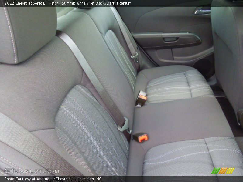 Summit White / Jet Black/Dark Titanium 2012 Chevrolet Sonic LT Hatch