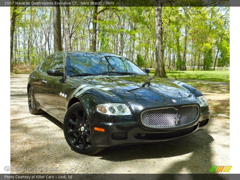 Nero (Black) / Nero 2007 Maserati Quattroporte Executive GT