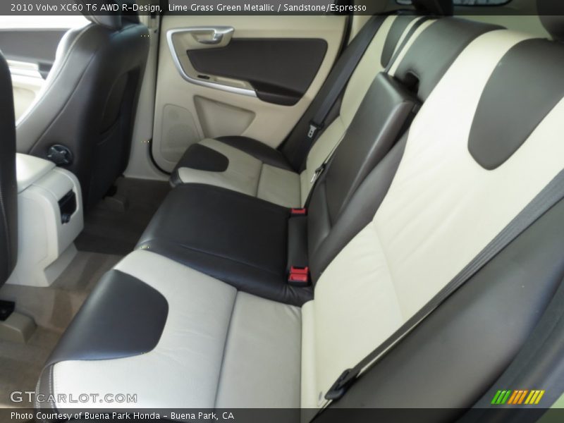 Rear Seat of 2010 XC60 T6 AWD R-Design