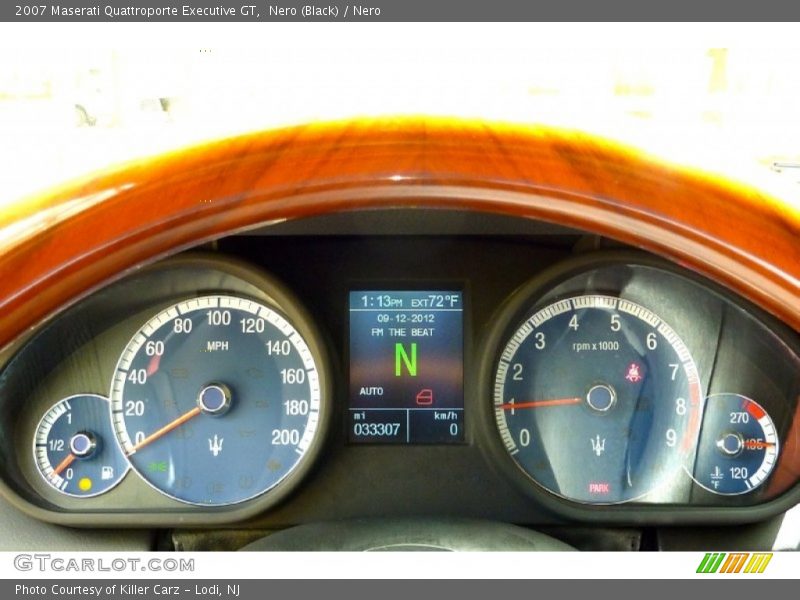  2007 Quattroporte Executive GT Executive GT Gauges