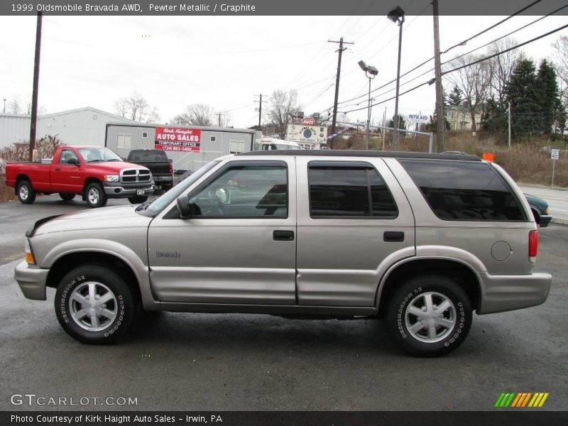 Pewter Metallic / Graphite 1999 Oldsmobile Bravada AWD