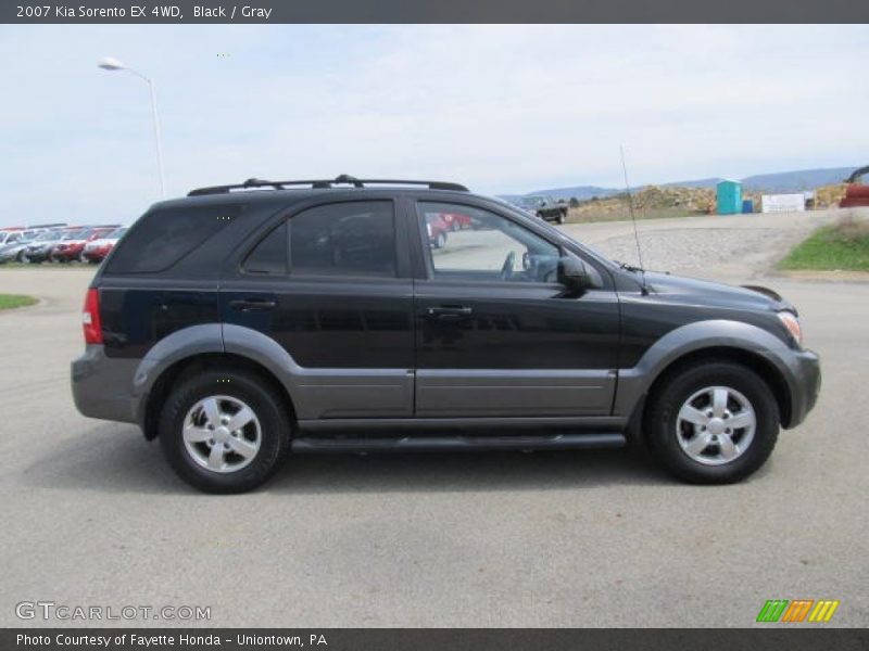 Black / Gray 2007 Kia Sorento EX 4WD
