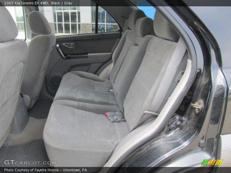 Black / Gray 2007 Kia Sorento EX 4WD